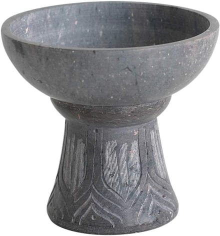 Rookmelk Rookvat Softstone 12 cm Hoogte en 12,5 cm Diameter