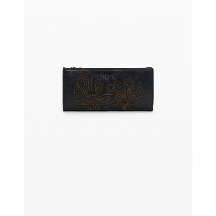 Desigual portemonnee Mone Mistral Clarisa Long Wallet Chocolate donkerbruin
