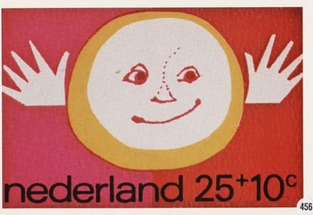 Briefkaart met afbeelding Element van de Kinderwereld postzegel