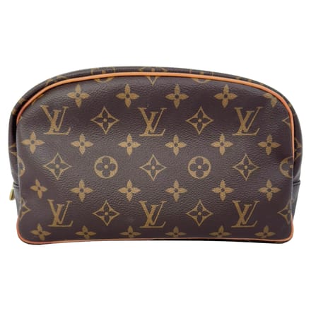 Louis Vuitton Trousse Toilette 25 Toiletcase in Bruin Leer