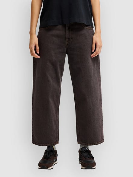 Quiksilver Qsw Wide Crop Denim Jeans blauw