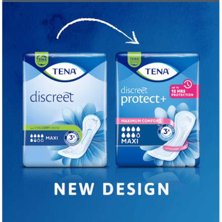 Tena Discreet Maxi - 24 pakken van 12 stuks
