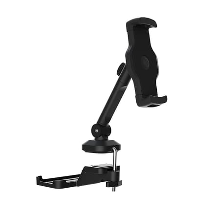 Gsm-houder / Tablet houder FLEXMOBI III Metaal zwart hjh OFFICE
