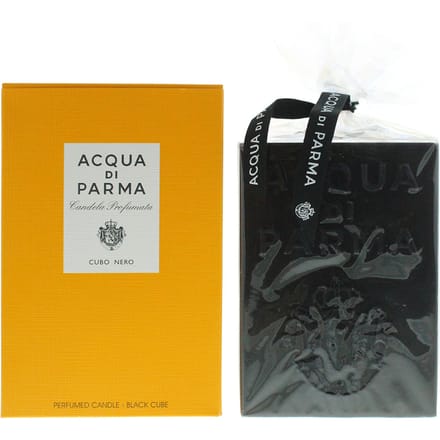 Acqua di Parma Zwarte Kube Amber Geurkaars 1000g