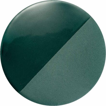 Ferroluce Hanglamp Bellota van keramiek, Ø 35 cm, groen
