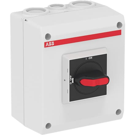 ABB EMC Veiligheidsschakelaar 3P 7.5kW OTE16T3M - 1SCA022613R2190