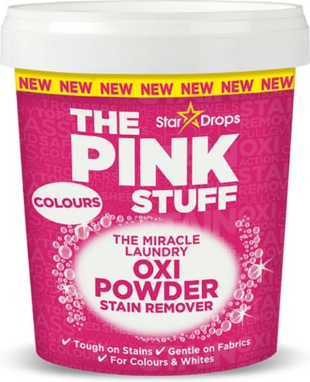 The Pink Stuff - Vlekverwijderaar voor gekleurde- en witte was - 1.2 kg