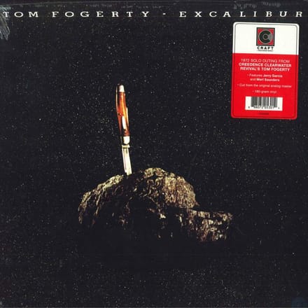 Disque LP TOM FOGERTY - Excalibur 888072053014 Craft Recording 2018 US Rock