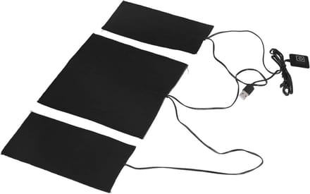 Instelbare USB Verwarmingsmatras met Wasbare Koolstofvezelverwarmer