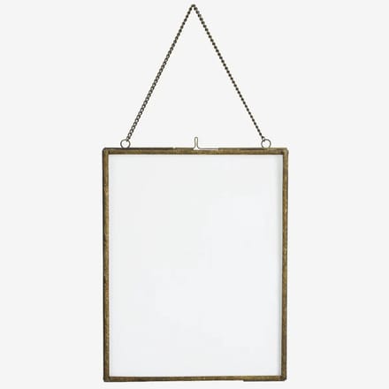 Madam Stoltz - Hangende Fotolijst 20x25cm - Verouderd Messing