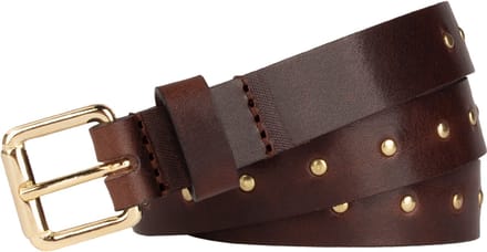 Legend Dames - Leren riem - Bruin - 80cm