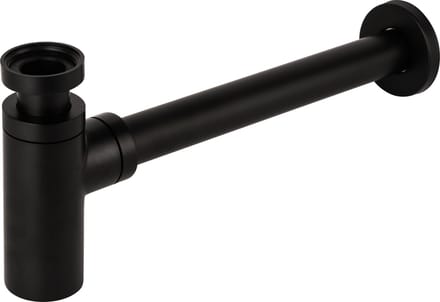 Allibert Sidi Decoratieve Siphon Zwart