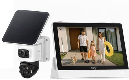 eufy Security eufyCam S4 + eufy E10 Smart Display-Slimme Home Hub