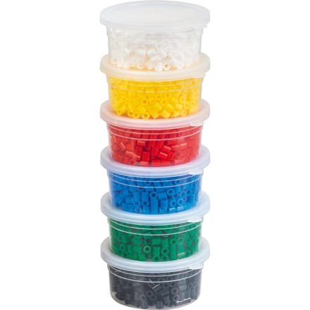 Strijk-op-kralen set, 3.000 stuks - Basic