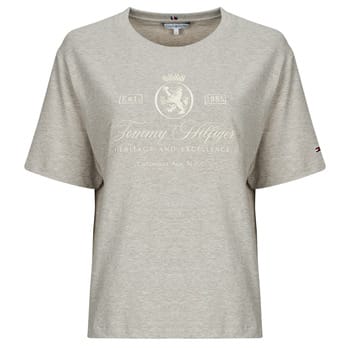 T-shirt Korte Mouw Tommy Hilfiger VARSITY CREST RLX SS TEE