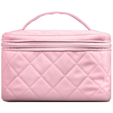 Gillian Jones Beauty Box In Quilted Nylon Pink 1 st