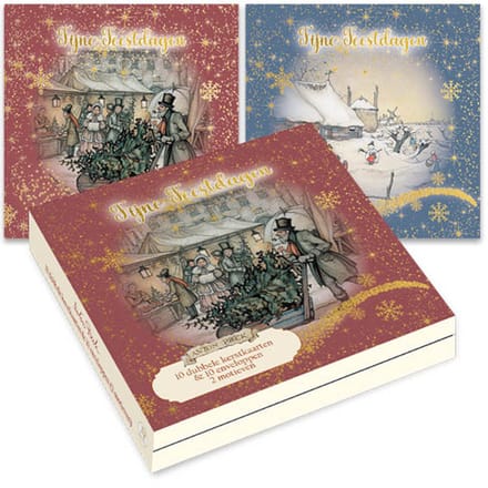 Anton Pieck kerstkaartenmapje - Boom kopen - Winterpret