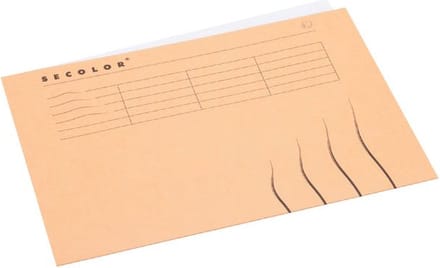 Vouwmap Gelijk A4 Jalema Secolor Chamois
