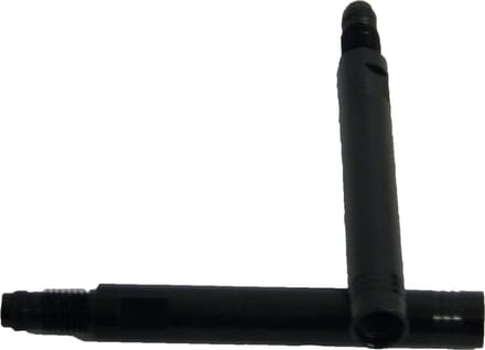 Vwp Ventielverlenger Fv 40mm Aluminium Zwart 2 Stuks