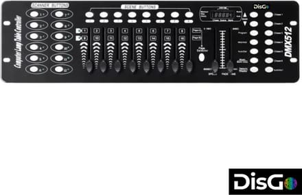 DisGo DMX 512 Controller 192 Kanalen
