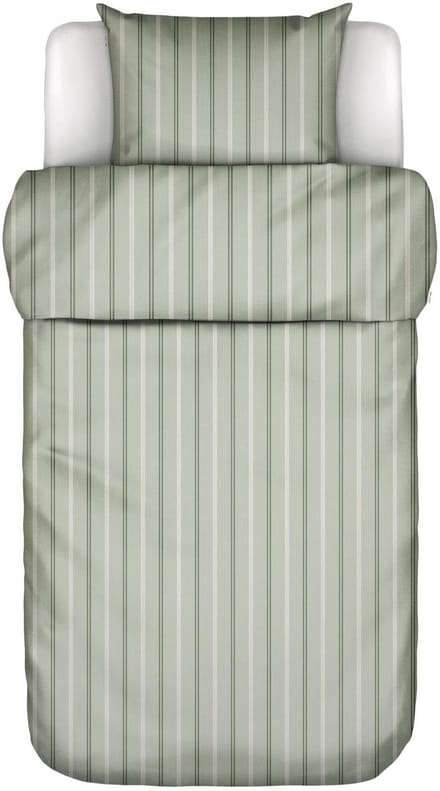 Marc O'Polo Olin Dekbedovertrek Biologisch Katoen Calm sage - Eenpersoons – 140x200/220 cm