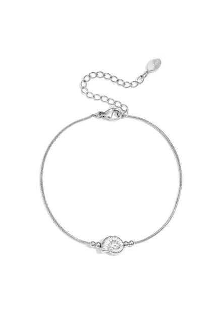 Yehwang - Armband Met Schelp - Zilver - Zomer