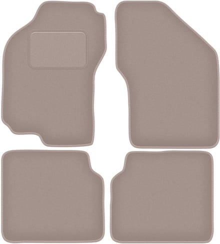 Beige veloursmatten voor: Fiat Bravo hatchback (1995-2001)