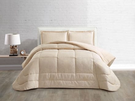 Lavella Hande Bedsprei Set 3-delig - Beige - 260x240cm