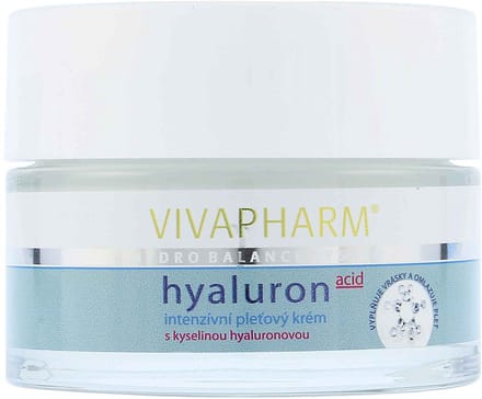 VIVAPHARM® ACTIE! - Intensieve Gezichtscrème met Hyaluronzuur - 50ml