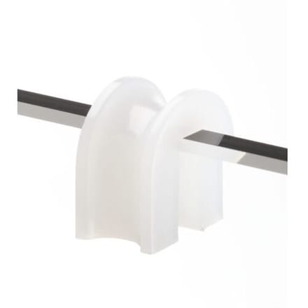 Giese replacement glass edge protector nylon for glass shower screens 0.8 cm 30314-00