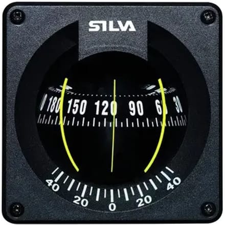 Silva 100b/h Kompas Zilver