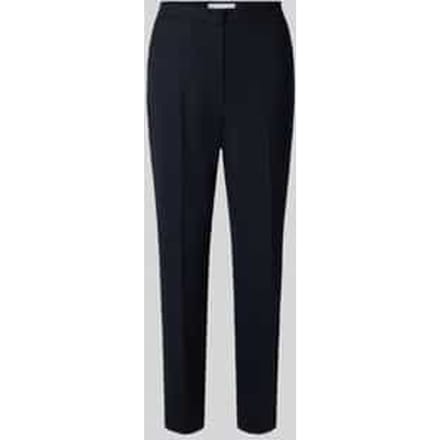 Regular fit stoffen broek met persplooien, model 'DORO'