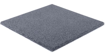 Rubbermagazijn - Rubber terrastegel grijs - 5 stuks - Per 0,8 m² - 40x40x2,5cm