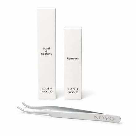 Lashnovo Fast Lashes - Starterkit - Bond & Sealant, Remover, Tweezer - Wimpers - Wimperextensions