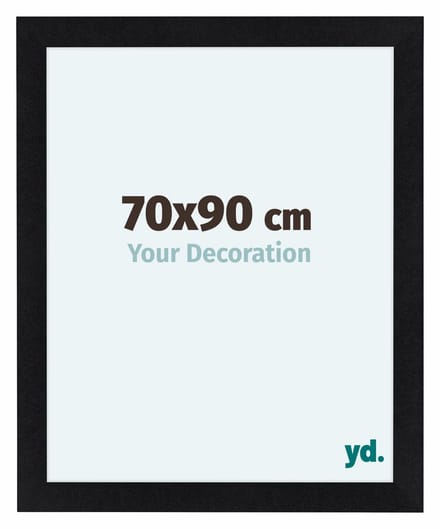 Your Decoration - Fotolijst 70x90 cm - MDF - Zwart Mat - Como