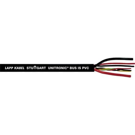 LAPP 2170560 Buskabel ISOBUS PUR 2 x 6 mm² + 2 x 2.5 mm² Zwart 500 m