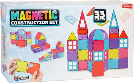 Toi-Toys Magnetic Panel Construction Kit 33pcs.