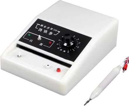 Graveerpen - Vonk machine - Metaal markeren - Instelbare diepte - 50W - Grijs