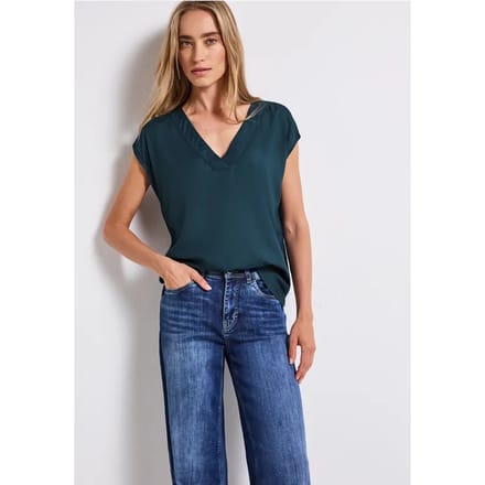 V-hals blouse shirt