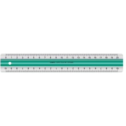 Liniaal Linex super S20 20cm transparant
