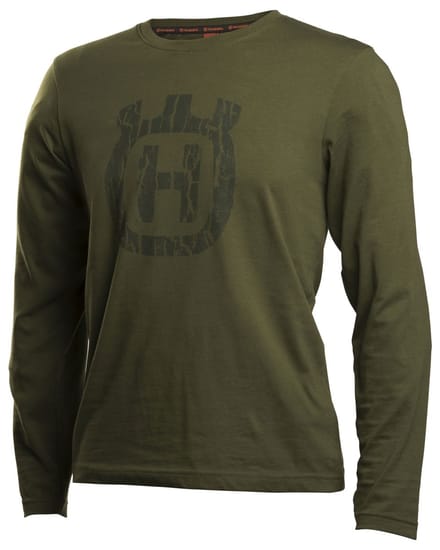 Husqvarna shirt lange mouw bark camo s
