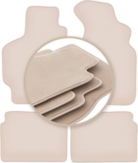 PREMIUM beige matten voor: Toyota Celica V cabrio, coupé, liftback 1989-1993
