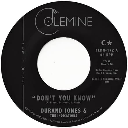 Durand Jones & The Indications - Don't You Know (7" Single)