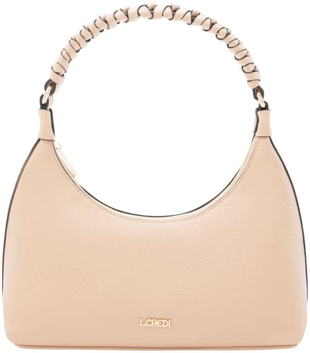 L.CREDI Raifa Schoudertas 28 cm - Dames - desert sand