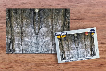 Puzzel Boom - Kunst - Psychedelisch - Legpuzzel - Puzzel 1000 stukjes volwassenen