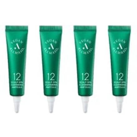 MASIL - ALLMASIL Vegan 12 Scalp Spa Cleansing Ampoule Set 15ml x 4 pcs