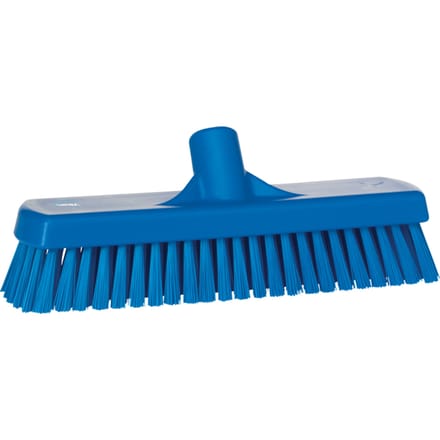 Vikan Schrobber 70603 - 30cm - Hard - Blauw  - Geschikt voor alle harde vloeren