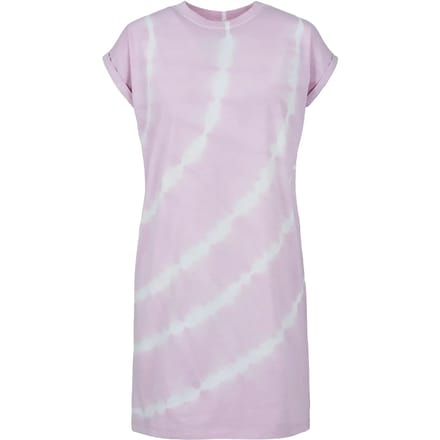 Urban Classics - Tie Dye Korte jurk - S - Roze