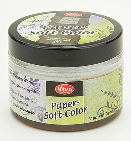 Paper Soft Color 75ml - Walnut Brown