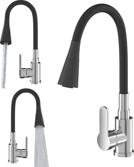 Kraan Keuken Granitan Flexo Flexibele Uitloop